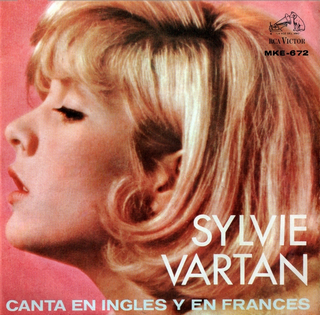 Sylvie Vartan SP Mexique  "Canta en ingles y frances"  RCA Victor  MKE 672 Ⓟ 1965