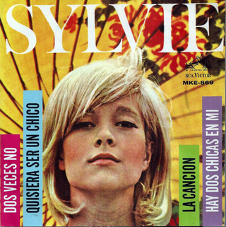 Sylvie Vartan SP Mexique "Dos veces no"  RCA Victor MKE 869 Ⓟ 1966