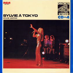 Sylvie Vartan LP Japon "Sylvie à Tokyo "(1LP) Rééd.  quadriphonique R4P 5013 Ⓟ 1974