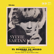 Sylvie Vartan SP Argentine "L'homme en noir"     31A-0612 Ⓟ 1964