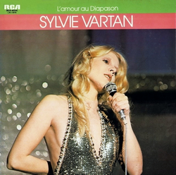 Sylvie Vartan LP Japon "L'amour au diapason"  RCA 6234 Ⓟ 1974